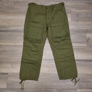 Vintage Rare Protective Suit Pants Size Large Chemical Military Protective Lined